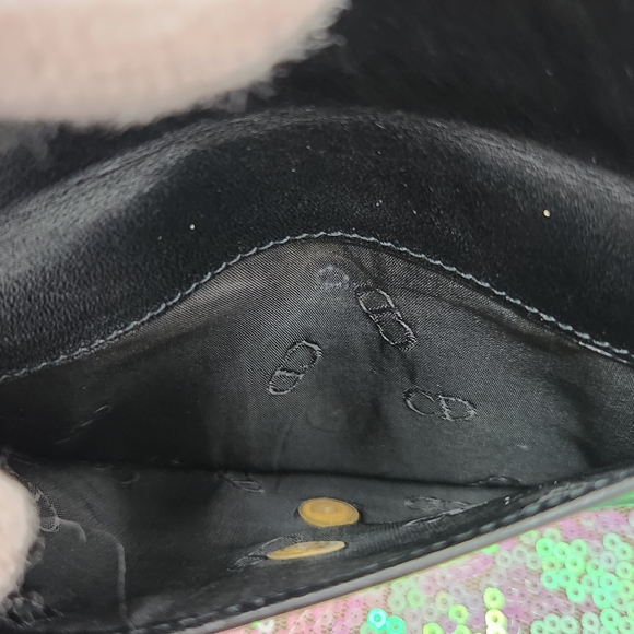 Christian Dior Black Leather Compact Wallet - Picture 11 of 13